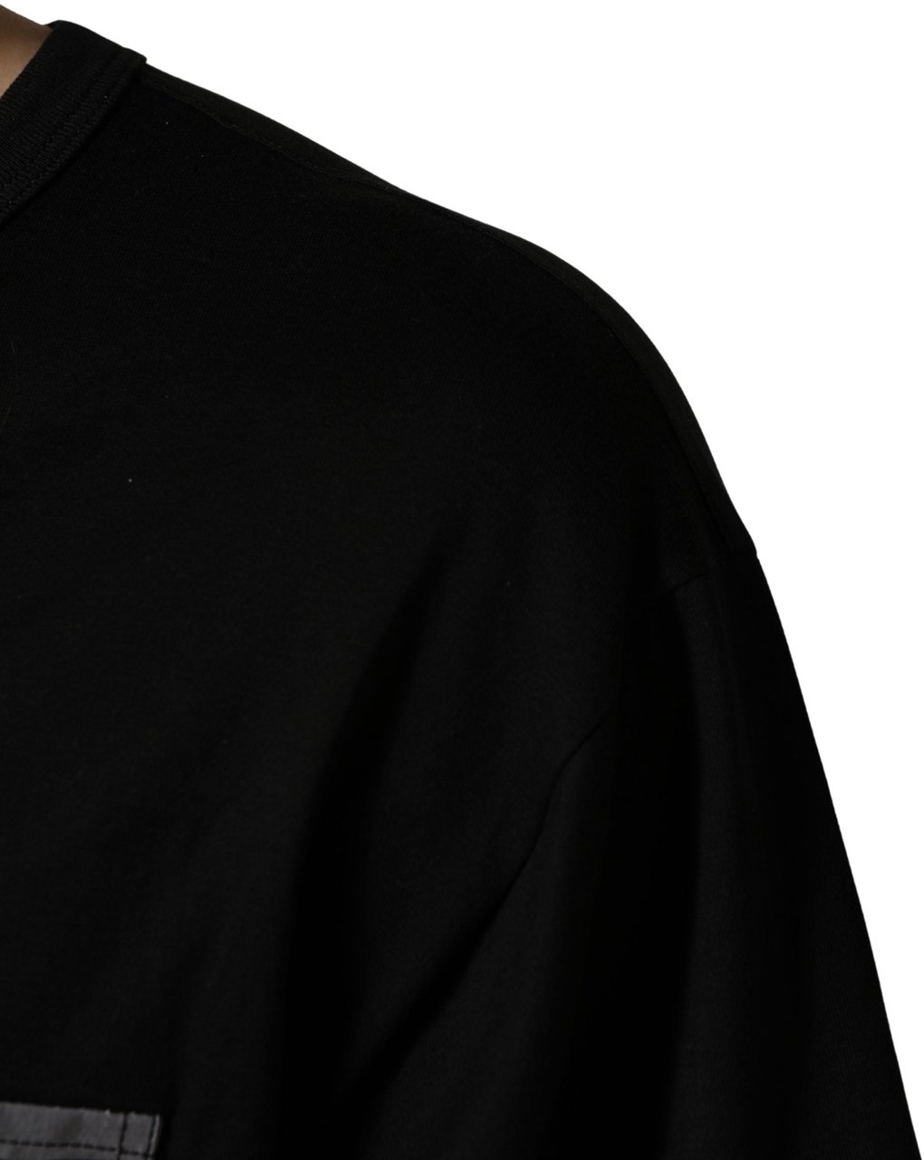 Dolce & Gabbana Black Camouflage Pocket Oversized T-shirt Divers
