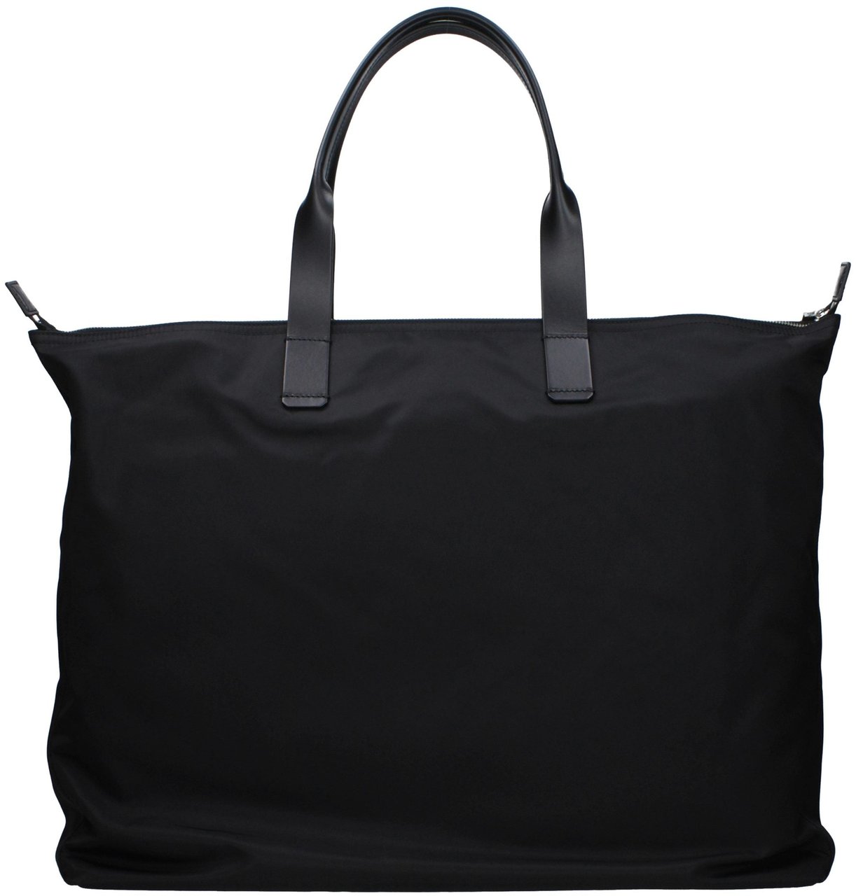 Dolce & Gabbana Black Nylon Shoulder Bag Zwart