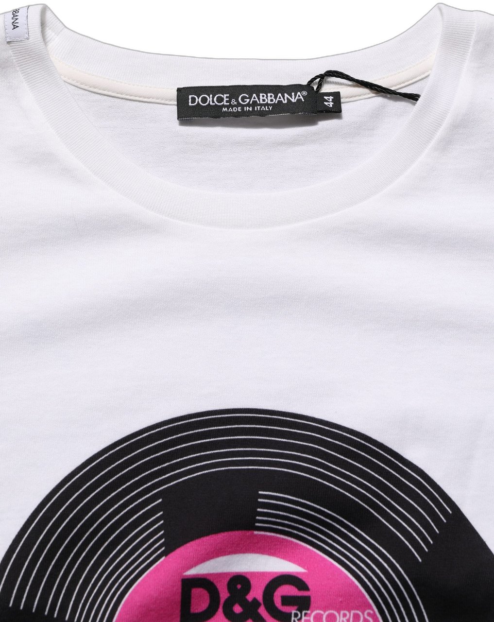 Dolce & Gabbana White D&G WE LOVE JAPAN Print Cotton T-shirt Wit