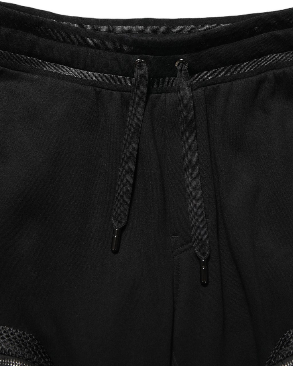 Dolce & Gabbana Black Mid Waist Cargo Jogger Sweatpants Pants Zwart