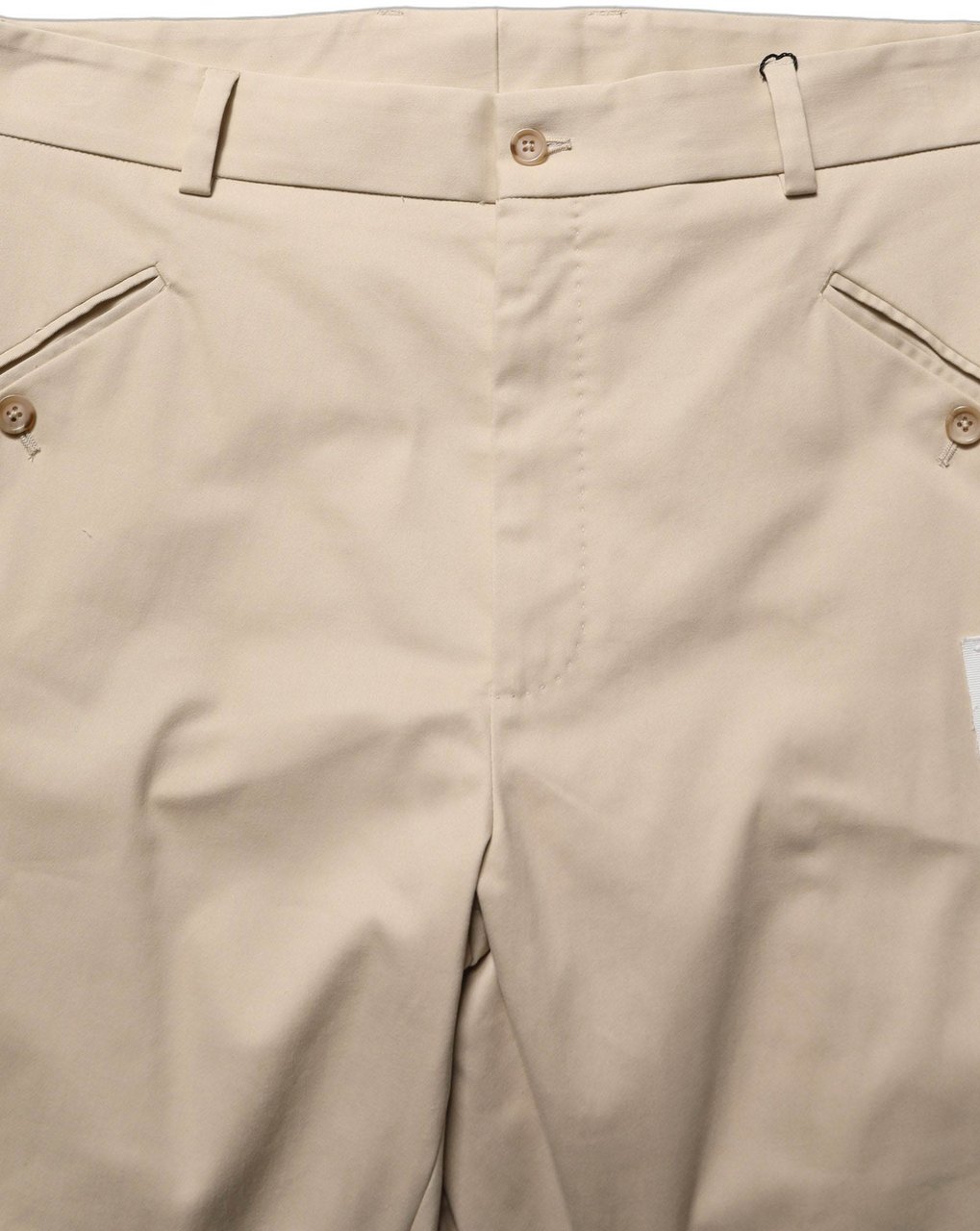 Dolce & Gabbana Beige Re-Editon Mid Waist Tapered Men Pants Beige