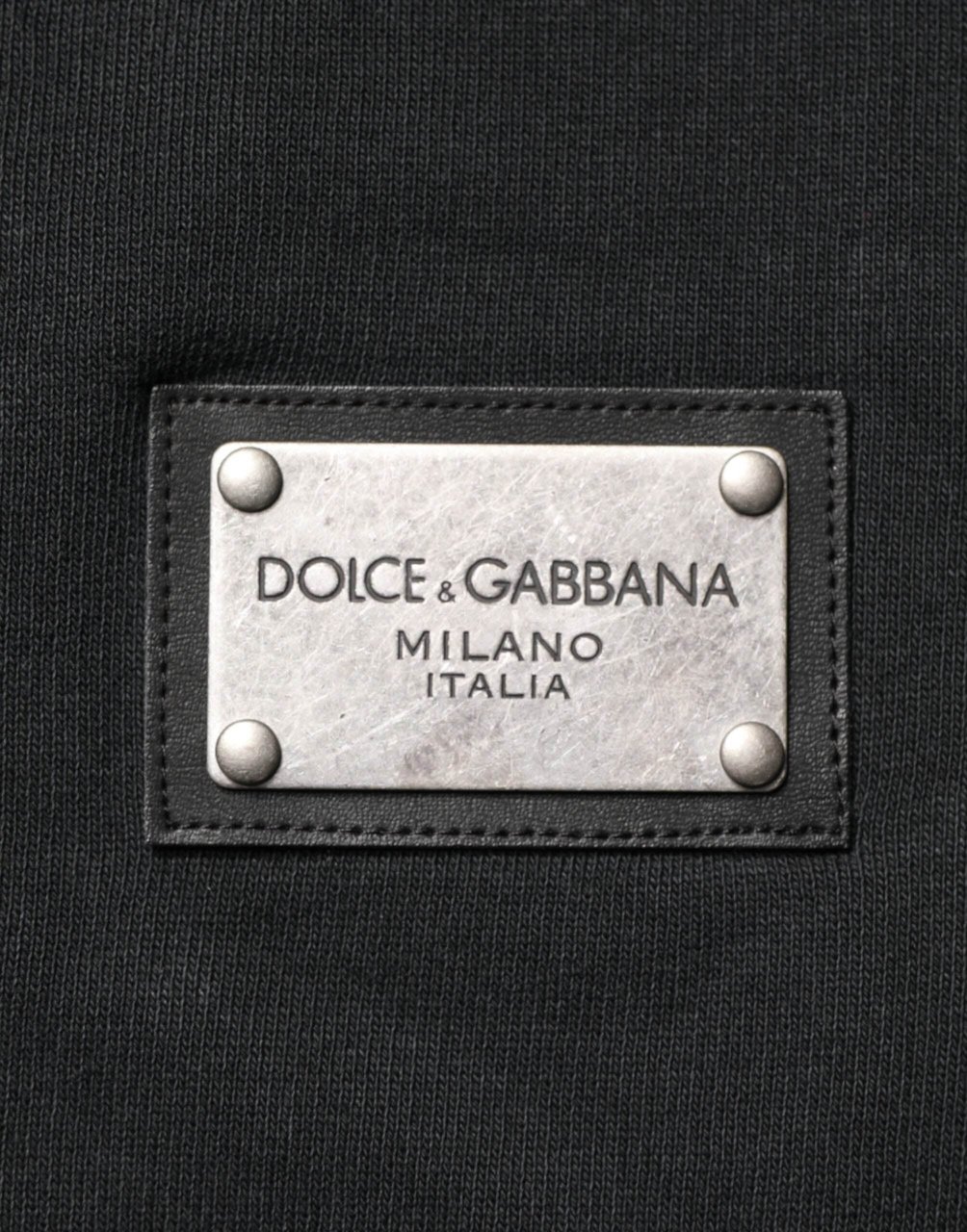 Dolce & Gabbana Black Full Zip Hooded Men Sweatshirt Sweater Zwart