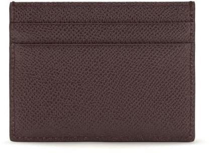 Dolce & Gabbana Brown Calf Leather Bos Taurus Wallet Bruin