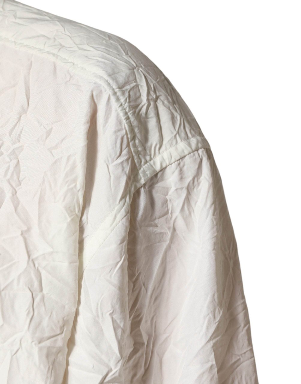 Dolce & Gabbana White Cotton Men Long Sleeves Men Shirt Wit