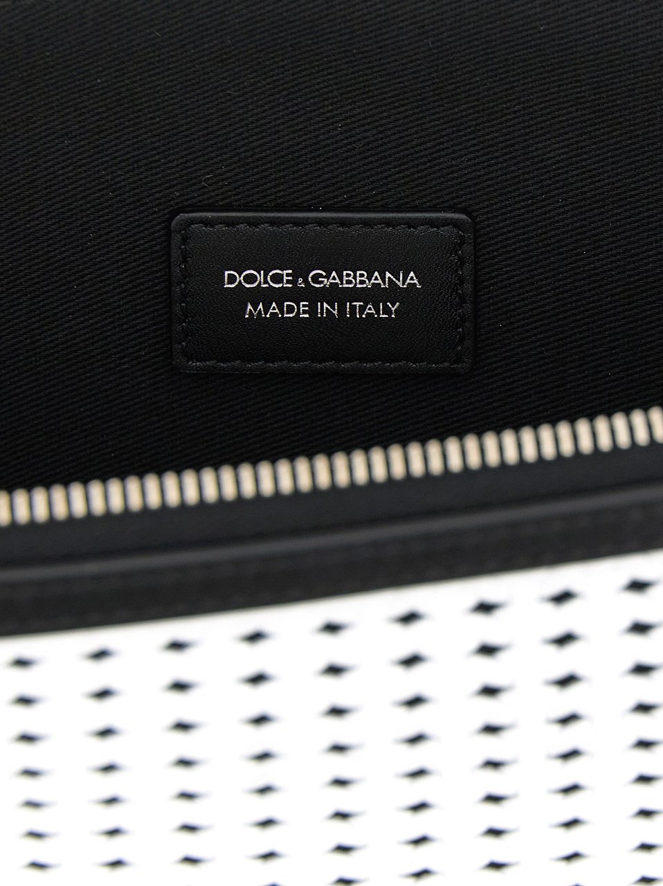 Dolce & Gabbana Bicolor Calfskin Clutch Bag Divers