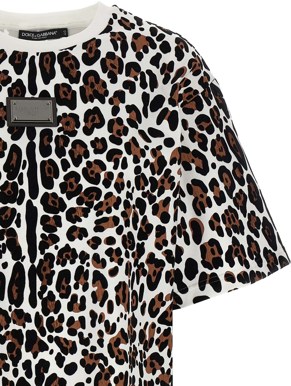 Dolce & Gabbana Multicolor Cotton T-Shirt Divers