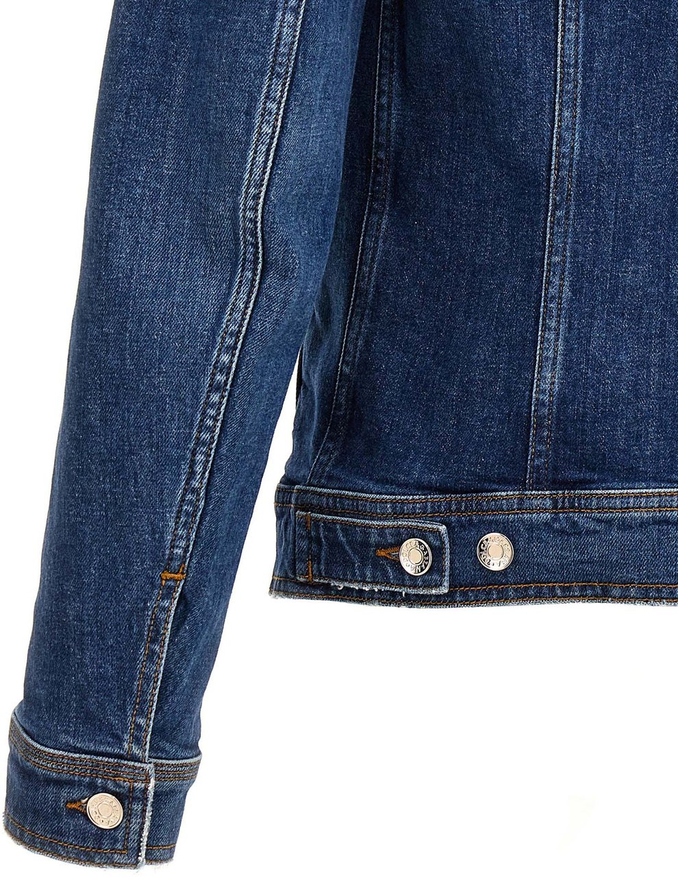Dolce & Gabbana Blue Cotton Denim Jacket Blauw