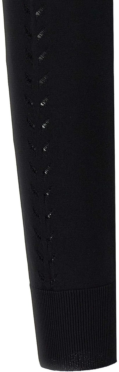 Dolce & Gabbana Black Viscose Cardigan Zwart