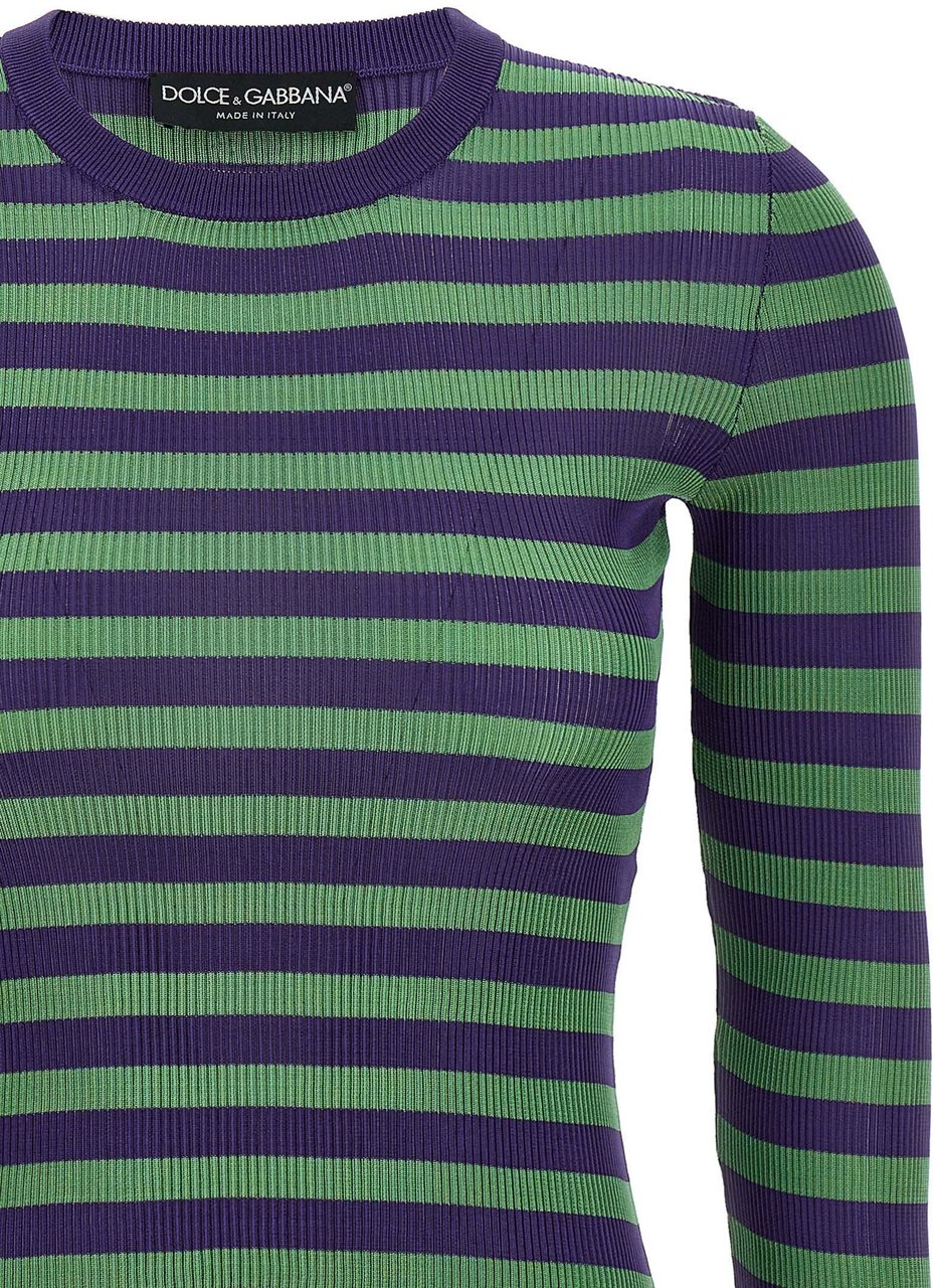 Dolce & Gabbana Multicolor Viscose Cardigan Divers