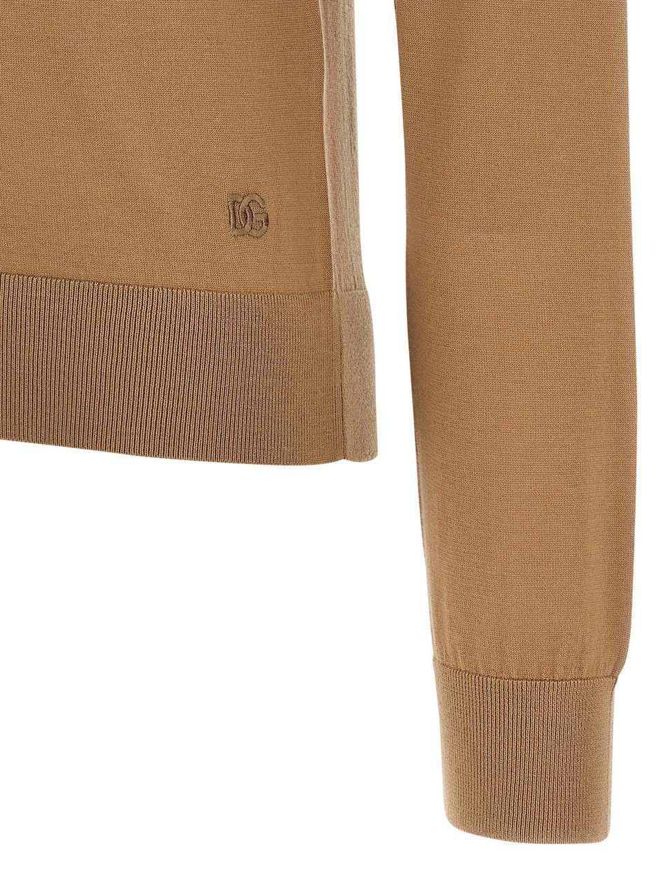 Dolce & Gabbana Beige Cashmere Cardigan Beige
