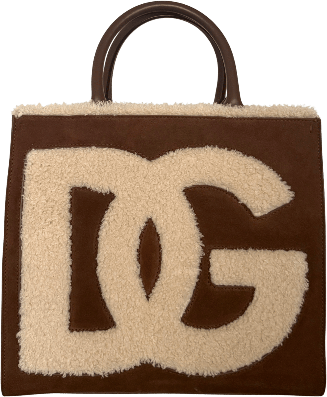Dolce & Gabbana Dolce & Gabbana DG Daily Tote Bag Brown / very good Bruin