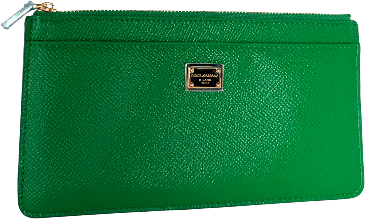 Dolce & Gabbana Dolce & Gabbana Geldbörse Grün / neuwertig Groen