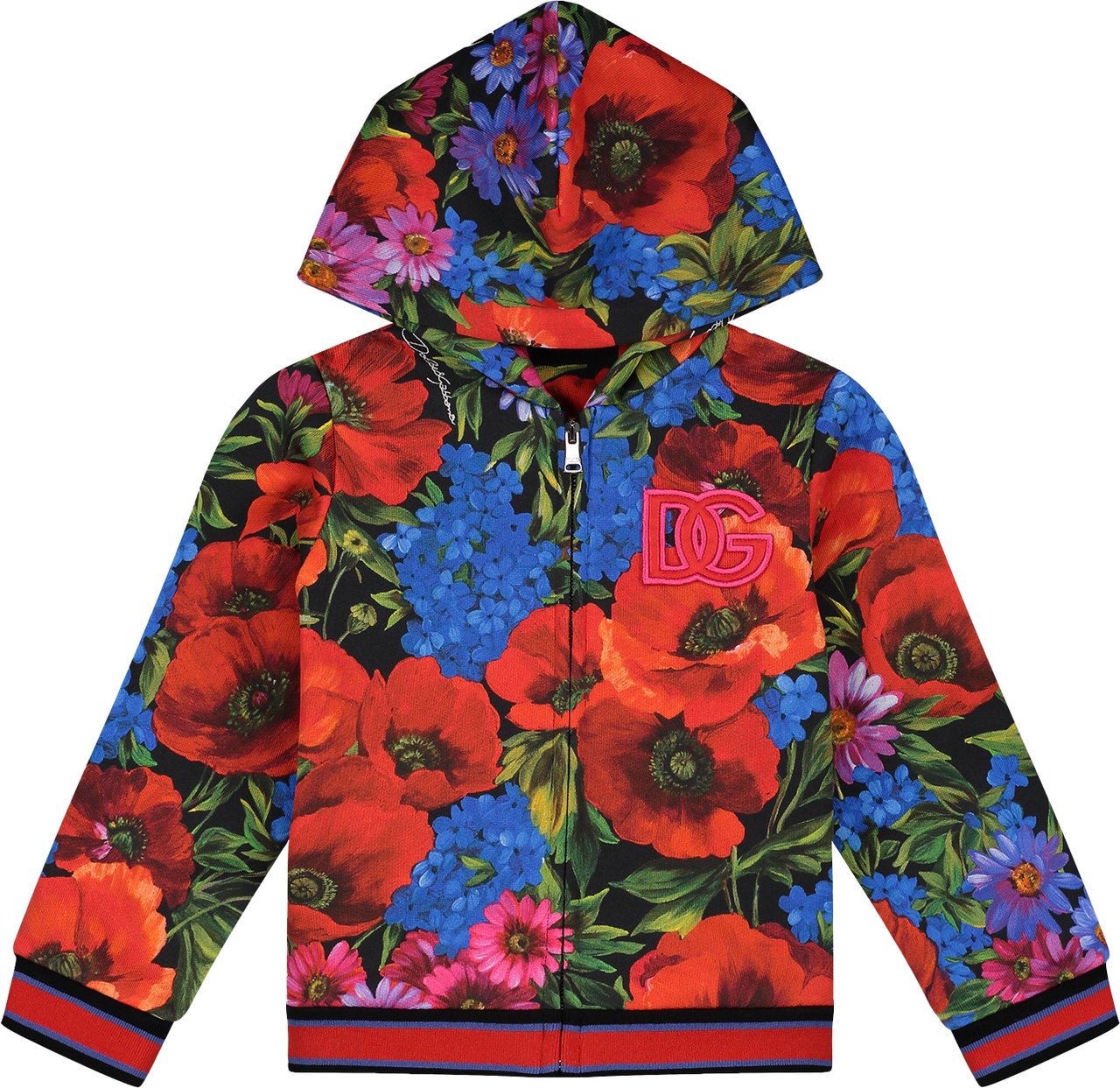 Dolce & Gabbana Hooded Cardigan Rood