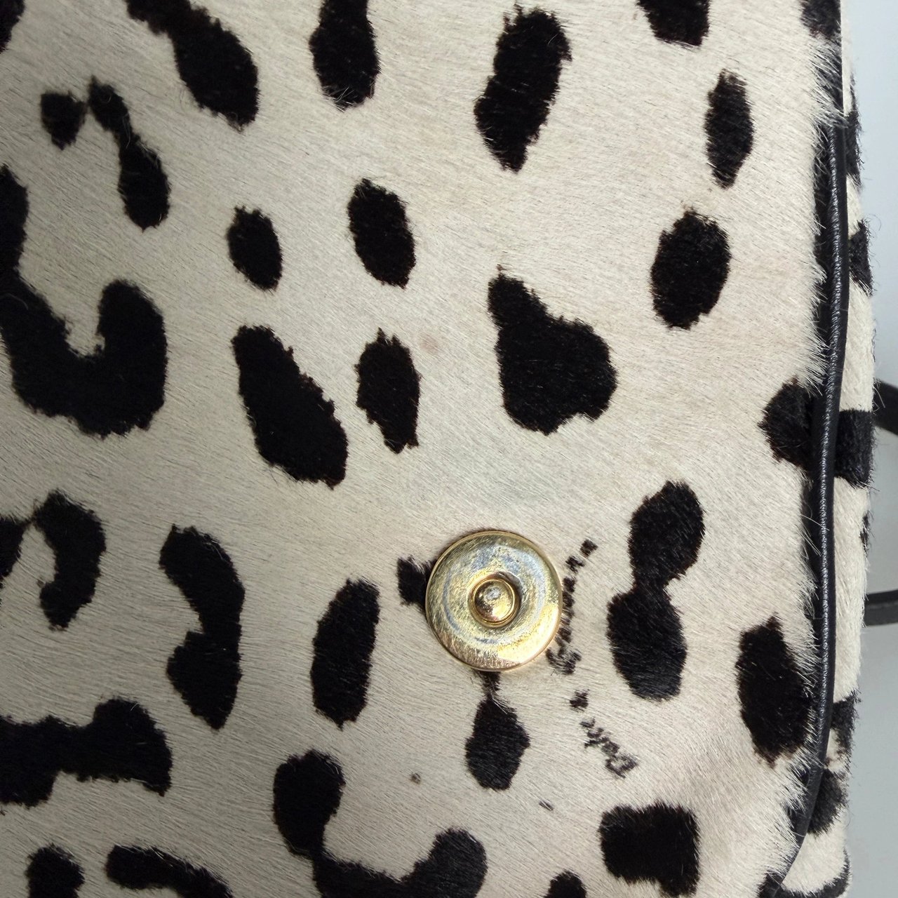 Dolce & Gabbana Dolce & Gabbana Miss Sicily Leopard Muster Pferdehaar / gut Divers