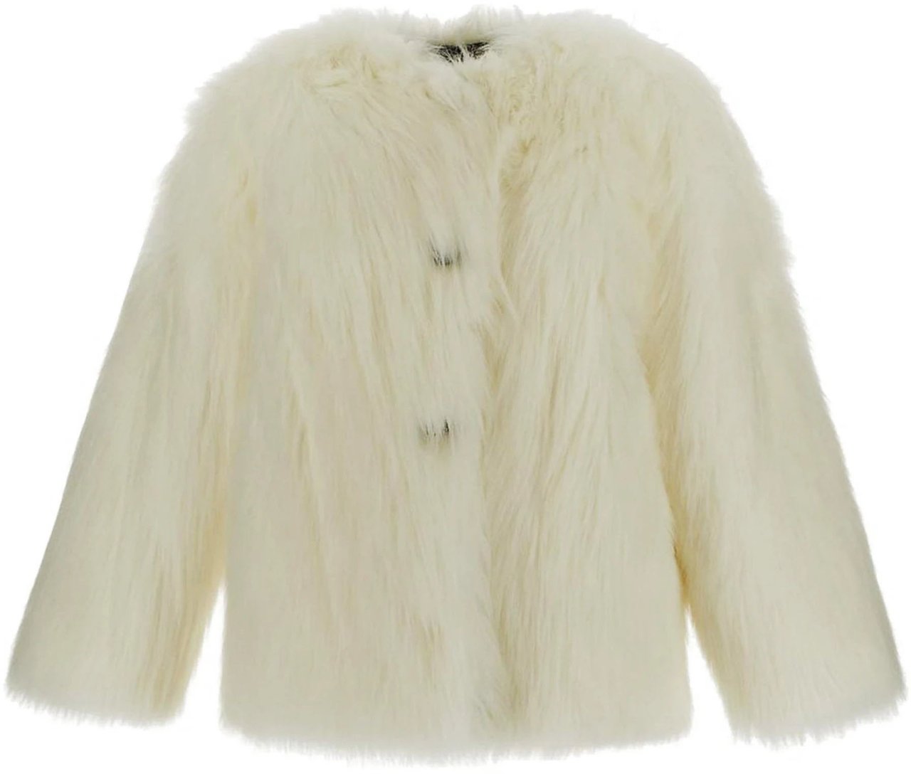 Dolce & Gabbana Dolce & Gabbana Eco-fur White Woman Dierenprint