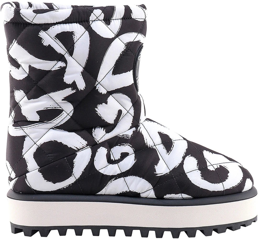 Dolce & Gabbana Dolce & Gabbana Ankle Boots Black Man Dierenprint