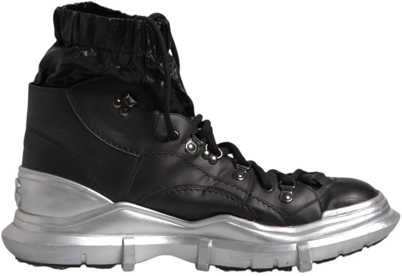 Dolce & Gabbana Dolce & Gabbana Ankle Boots Black Man Dierenprint