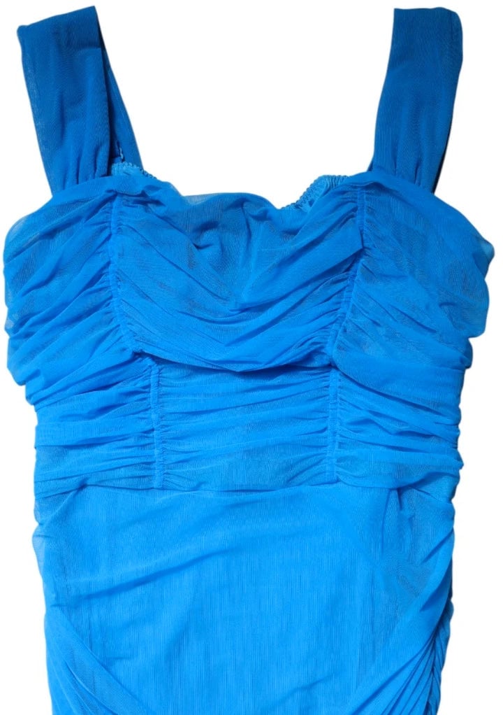 Dolce & Gabbana Dolce & Gabbana Dress Light Blue Woman Dierenprint