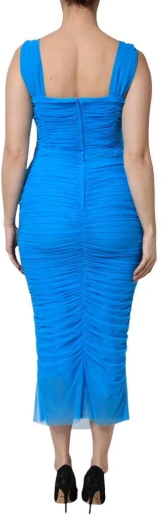 Dolce & Gabbana Dolce & Gabbana Dress Light Blue Woman Dierenprint