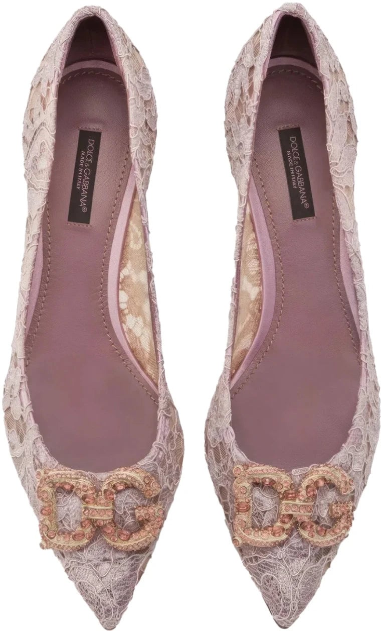 Dolce & Gabbana Dolce & Gabbana Pumps & Heels Pink Woman Dierenprint