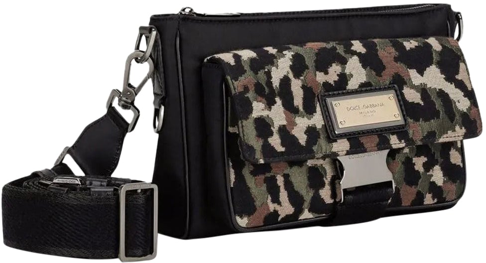 Dolce & Gabbana dolce & gabbana - Crossbody Bags - bm2039-aq755-nero Dierenprint