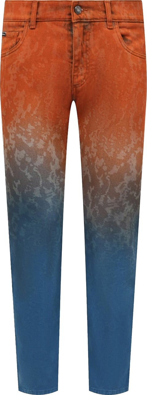 Dolce & Gabbana Dolce & Gabbana Cotton Denim Jeans Blauw