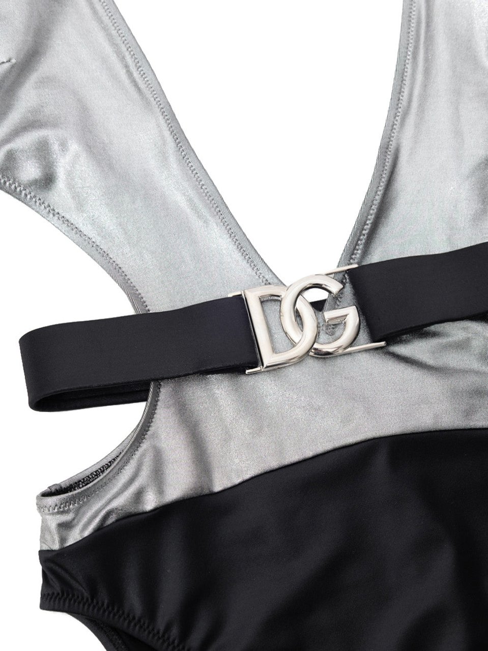 Dolce & Gabbana One-Piece Swimsuits Silver Zilver