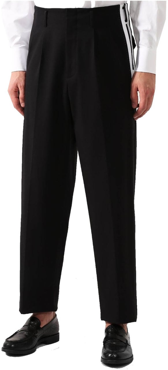 Dolce & Gabbana Side Stripe Pleat Trousers Divers