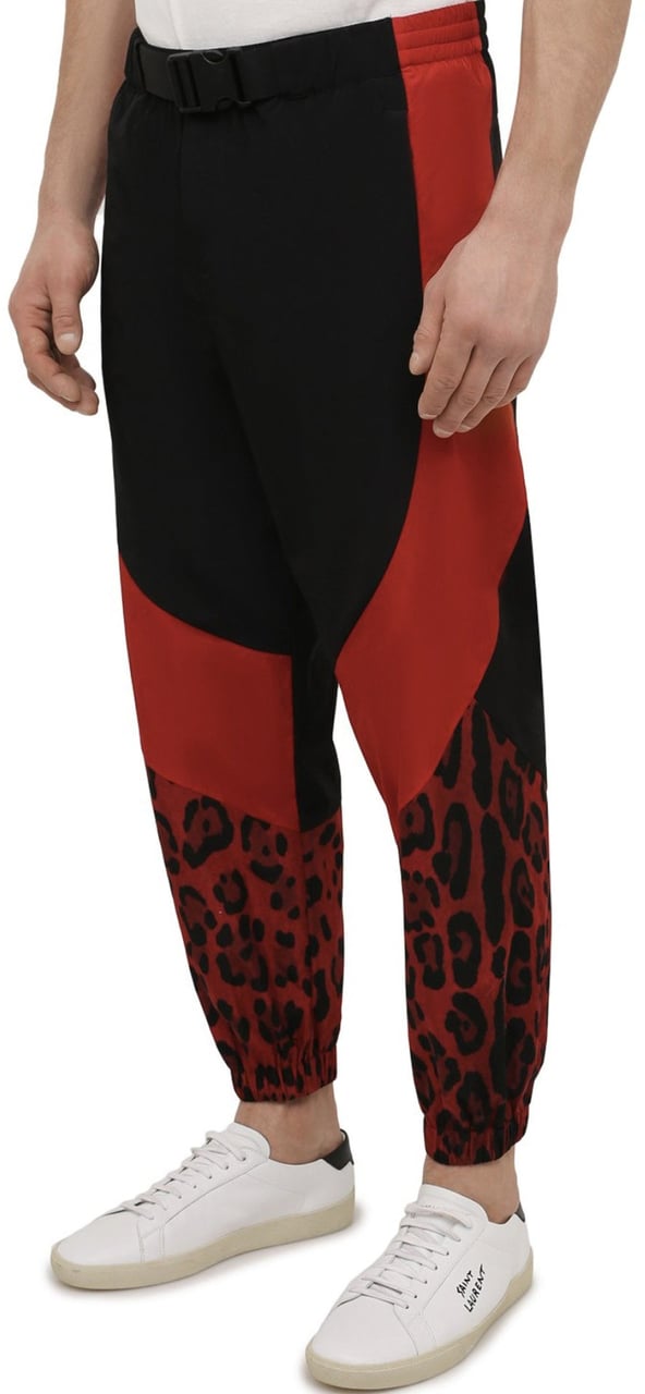 Dolce & Gabbana Nylon Pants Zwart