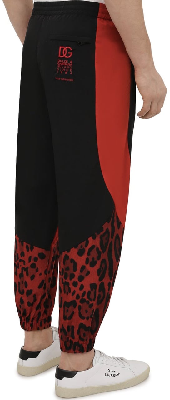Dolce & Gabbana Nylon Pants Zwart