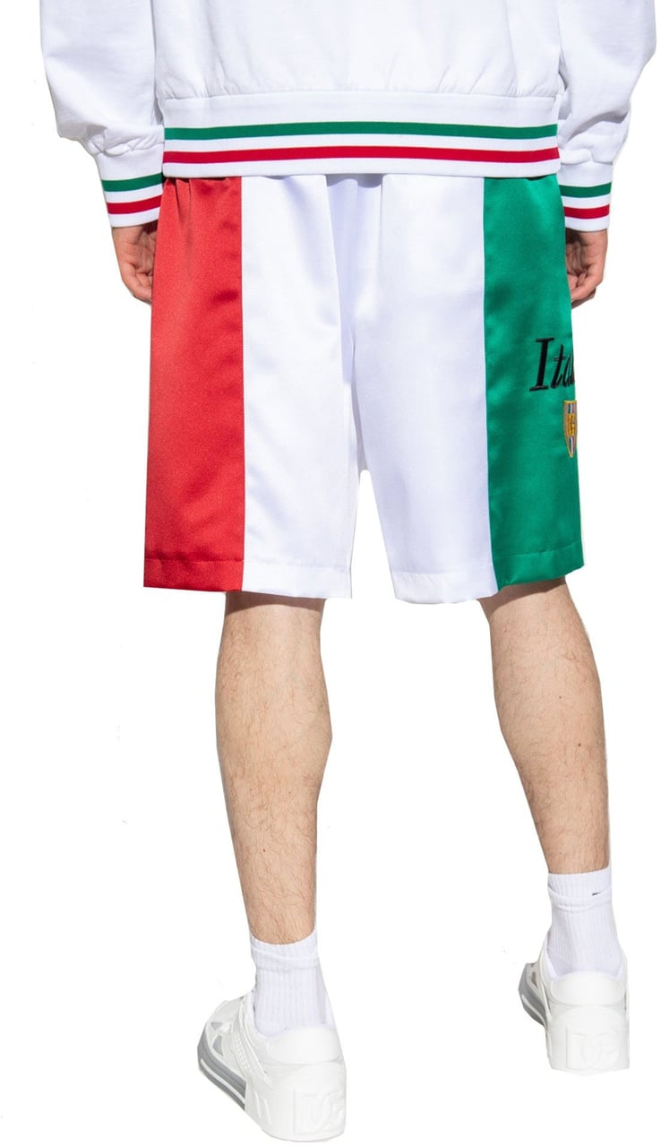 Dolce & Gabbana Satin Shorts Wit
