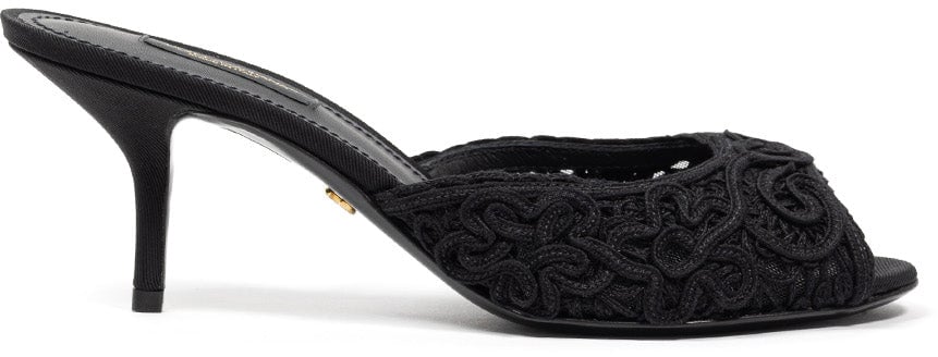 Dolce & Gabbana Heeled Sandals Black Divers