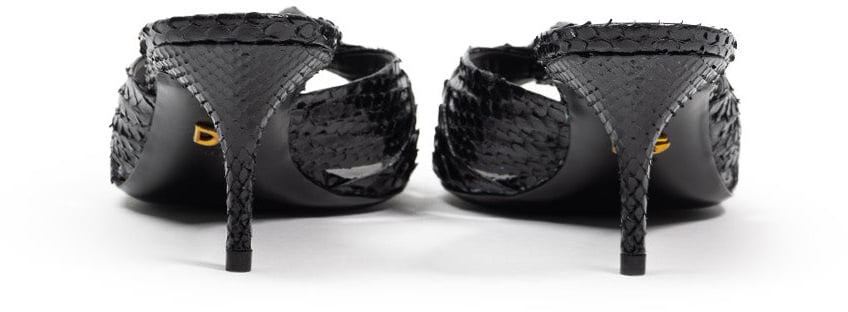 Dolce & Gabbana Heeled Sandals Black Divers