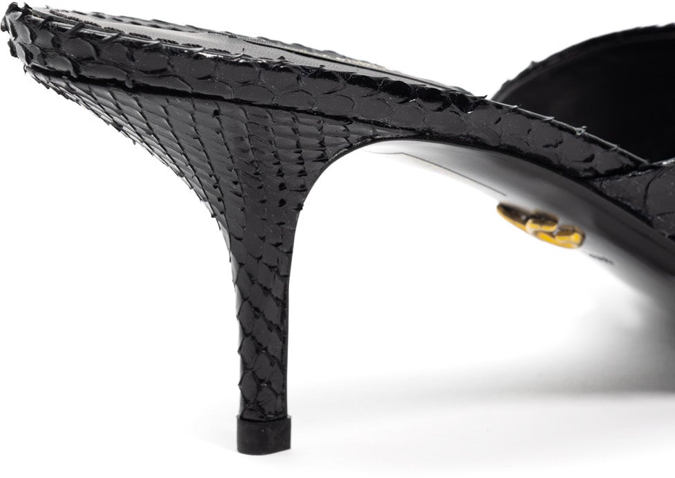 Dolce & Gabbana Heeled Sandals Black Divers