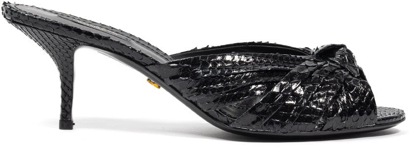 Dolce & Gabbana Heeled Sandals Black Divers