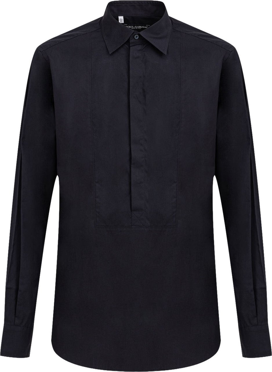 Dolce & Gabbana Shirts Navy Blue Divers