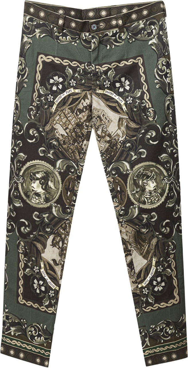 Dolce & Gabbana Trousers Green Divers