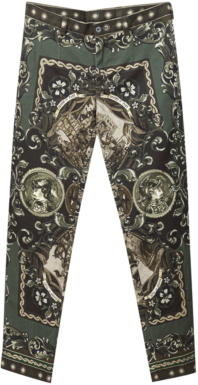 Dolce & Gabbana Trousers Green Divers