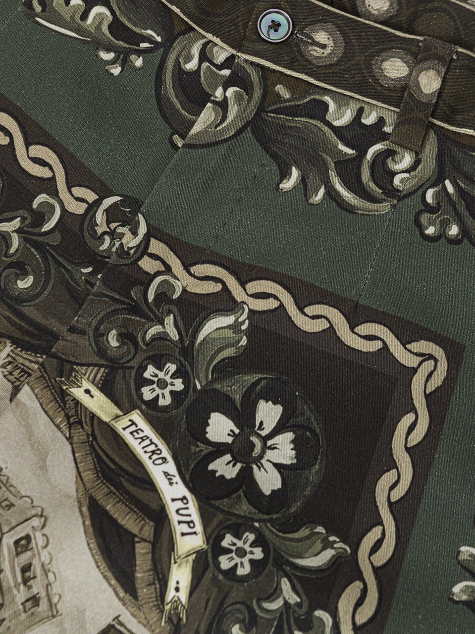 Dolce & Gabbana Trousers Green Divers