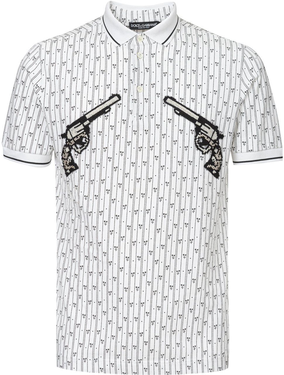 Dolce & Gabbana Polo Shirts White Divers