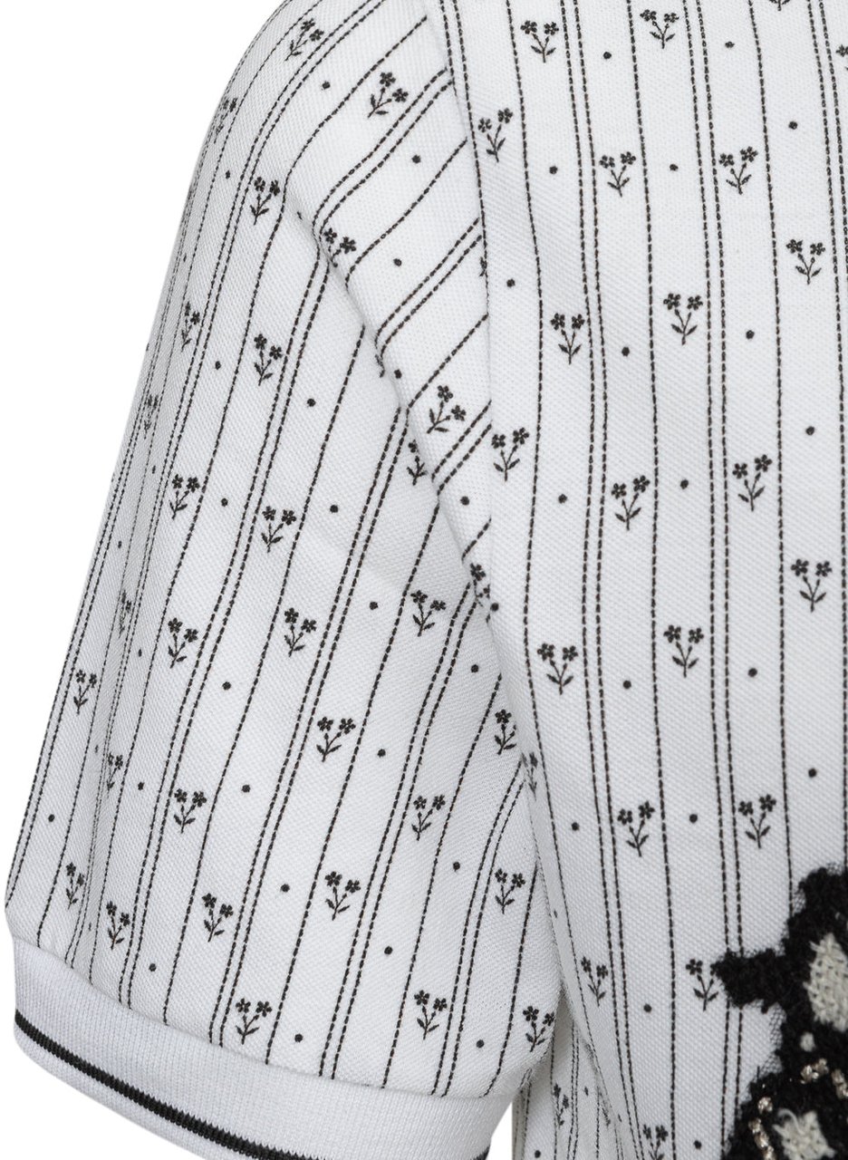 Dolce & Gabbana Polo Shirts White Divers