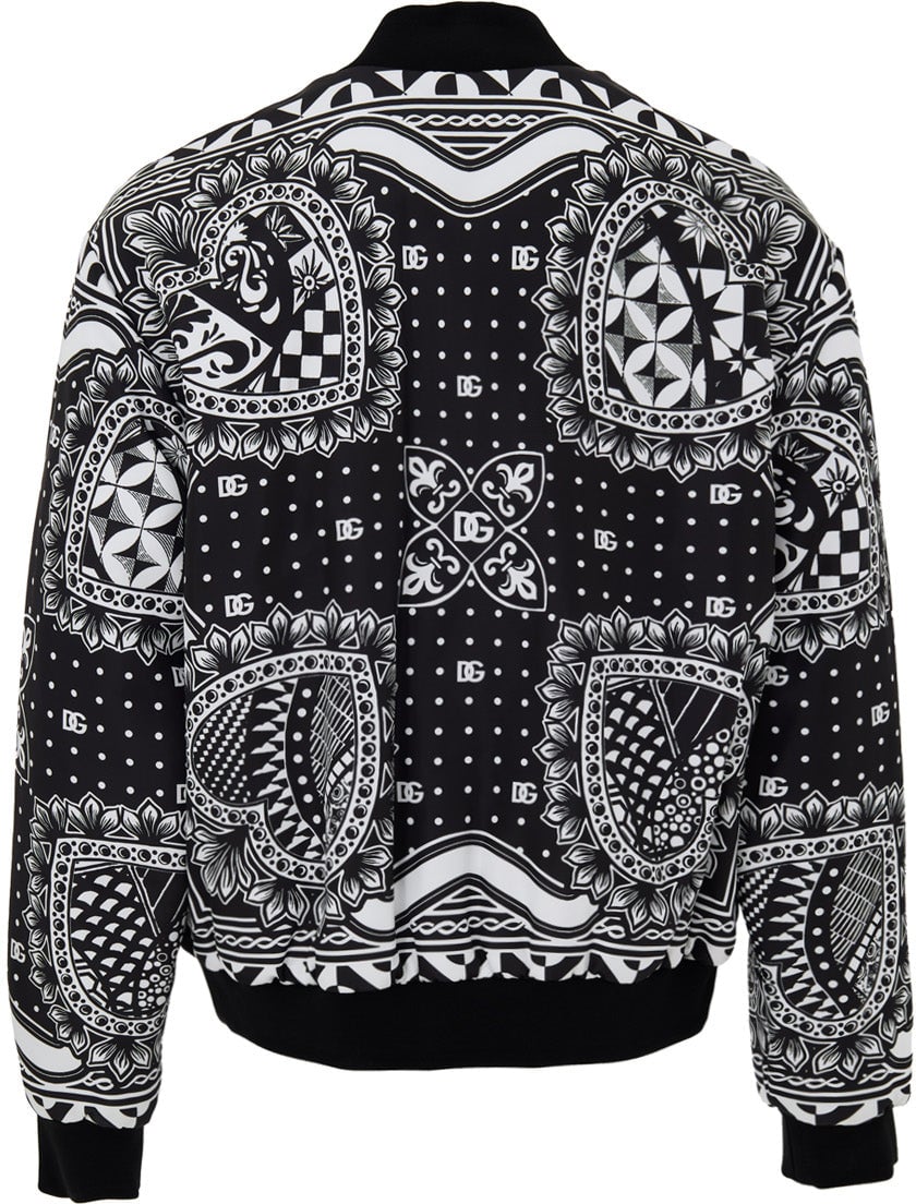 Dolce & Gabbana Jackets White/Black Divers