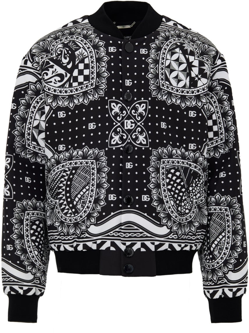 Dolce & Gabbana Jackets White/Black Divers