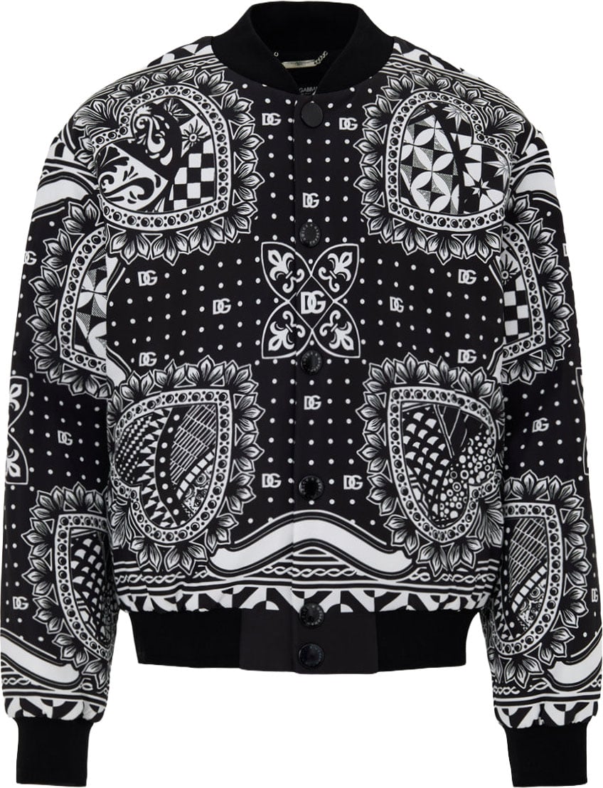 Dolce & Gabbana Jackets White/Black Divers