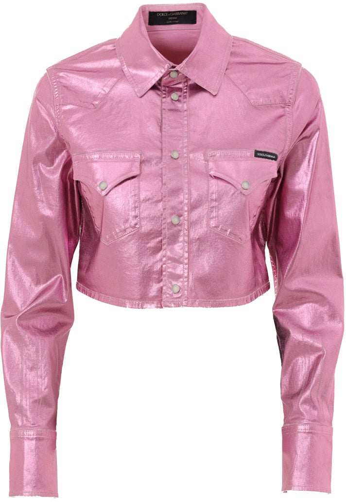 Dolce & Gabbana Shirts Pink Divers