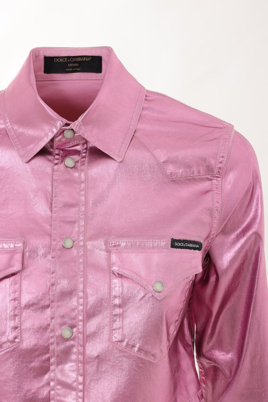 Dolce & Gabbana Shirts Pink Divers