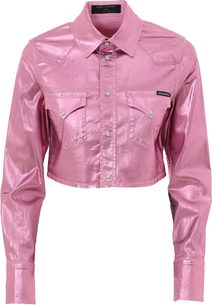 Dolce & Gabbana Shirts Pink Divers