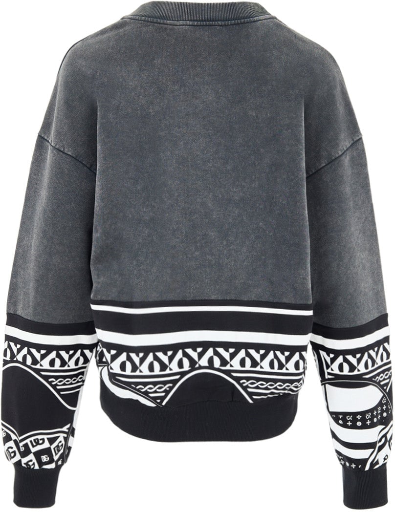 Dolce & Gabbana Sweatshirts Black Divers