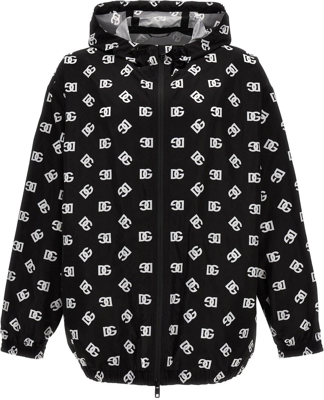 Dolce & Gabbana Bicolor Polyester Shell Jacket Divers