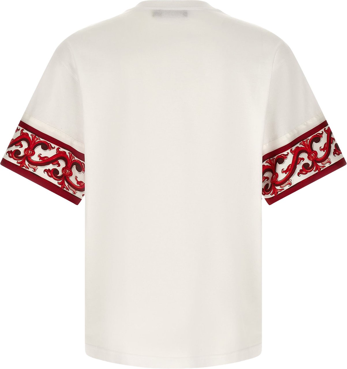 Dolce & Gabbana Multicolor Cotton T-Shirt Rood